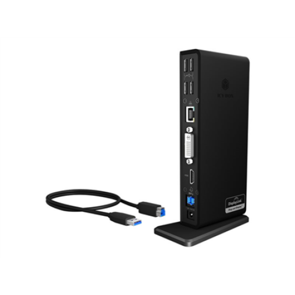 Raidsonic , ICY BOX , IB-DK2241AC Multi Docking Station , USB-A Dock , Warranty 12 month(s)