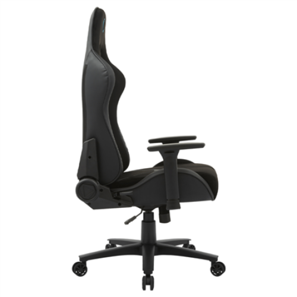 Onex PVC; Nylon caster; Metal , Gaming chairs , STC Alcantara L Series , Black