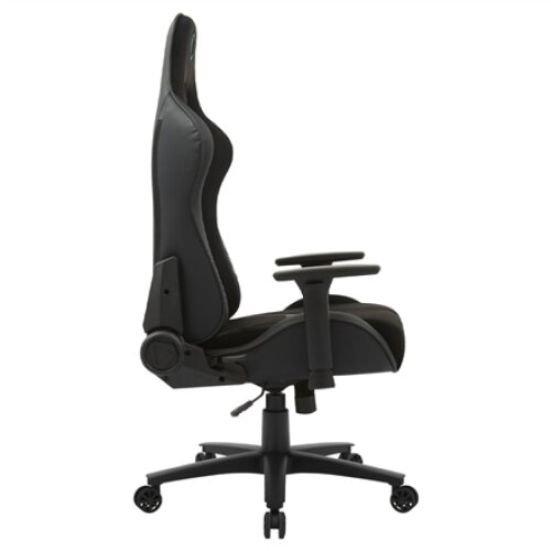 Onex PVC; Nylon caster; Metal , Gaming chairs , STC Alcantara L Series , Black