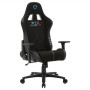 Onex PVC; Nylon caster; Metal , Gaming chairs , STC Alcantara L Series , Black