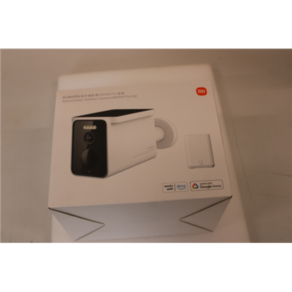 SALE OUT. Xiaomi Solar Outdoor Camera BW400 Pro Set , Xiaomi Solar Camera , BW400 Pro Set , 3 month(s) , Bullet , 4 MP , F1.6 , IP66 , Micro SD, Max. 256 GB , USED, LIGHT SCRATCHES