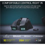 Corsair IRONCLAW SE , Gaming Mouse , Wireless/Wired , 2.4GHz, Bluetooth, USB-C , Black