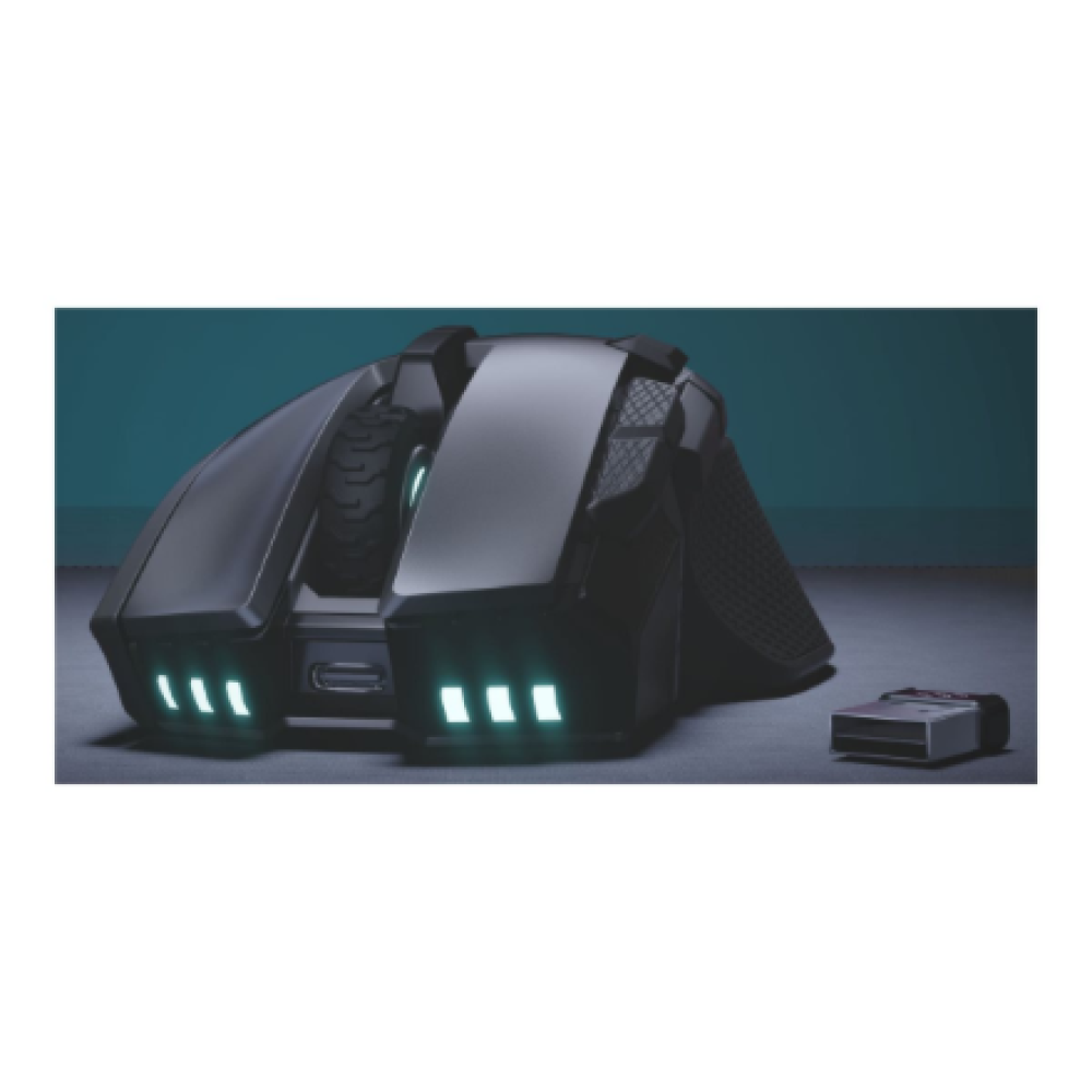 Corsair IRONCLAW SE , Gaming Mouse , Wireless/Wired , 2.4GHz, Bluetooth, USB-C , Black