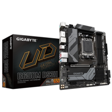 Gigabyte , B650M DS3H 1.0 M/B , Processor family AMD , Processor socket AM5 , DDR5 DIMM , Memory slots 4 , Supported hard disk drive interfaces SATA, M.2 , Number of SATA connectors 4 , Chipset B650 , Micro ATX