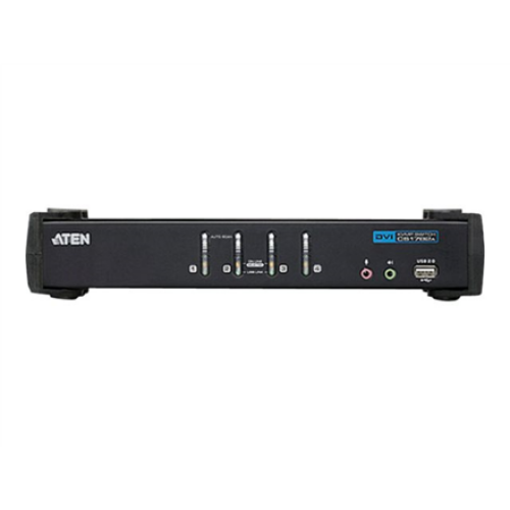 Aten 4-Port USB DVI/Audio KVMP Switch , Aten , 4-Port USB DVI/Audio KVMP™ Switc