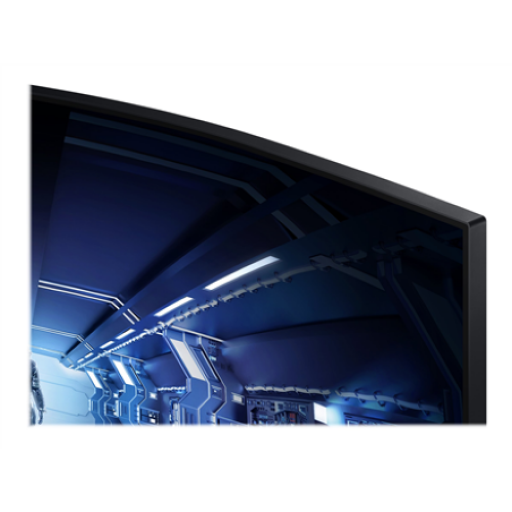 Samsung Curved Gaming Monitor LC32G55TQBUXEN 32 VA WQHD 16:9 1 ms 300 cd/m² Black HDMI ports quantity 1 144 Hz