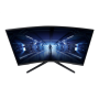 Samsung Curved Gaming Monitor LC32G55TQBUXEN 32 VA WQHD 16:9 1 ms 300 cd/m² Black HDMI ports quantity 1 144 Hz