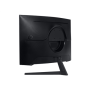 Samsung Curved Gaming Monitor LC32G55TQBUXEN 32 VA WQHD 16:9 1 ms 300 cd/m² Black HDMI ports quantity 1 144 Hz