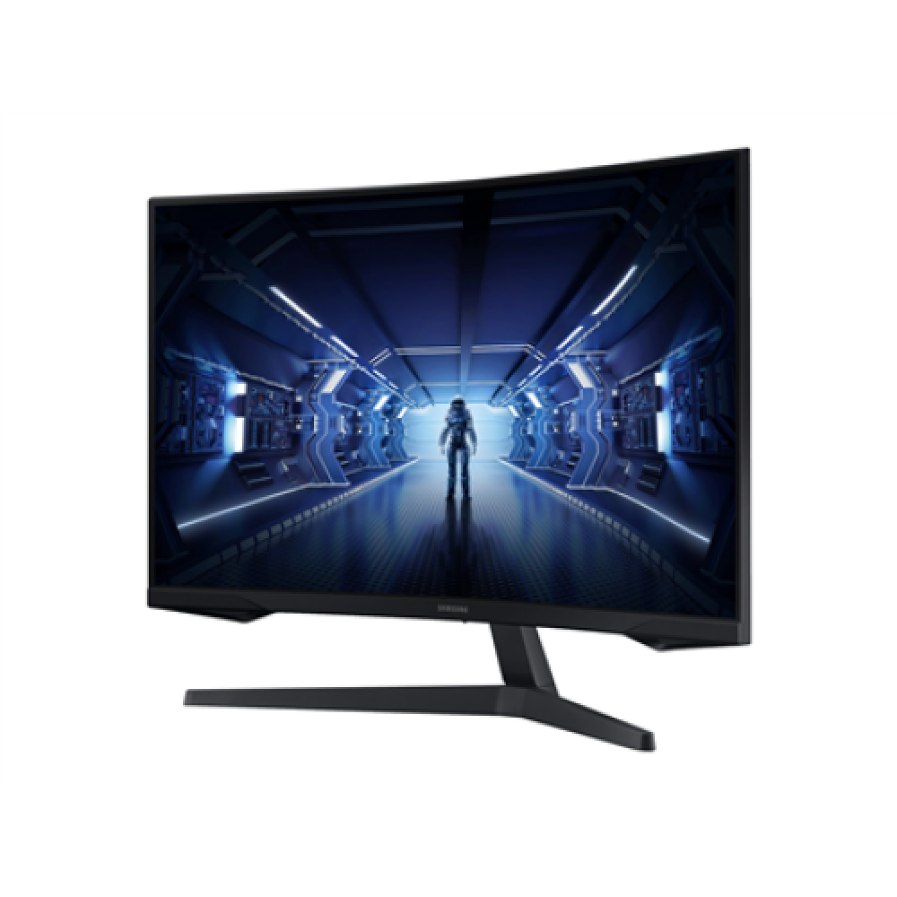 Samsung Curved Gaming Monitor LC32G55TQBUXEN 32 VA WQHD 16:9 1 ms 300 cd/m² Black HDMI ports quantity 1 144 Hz