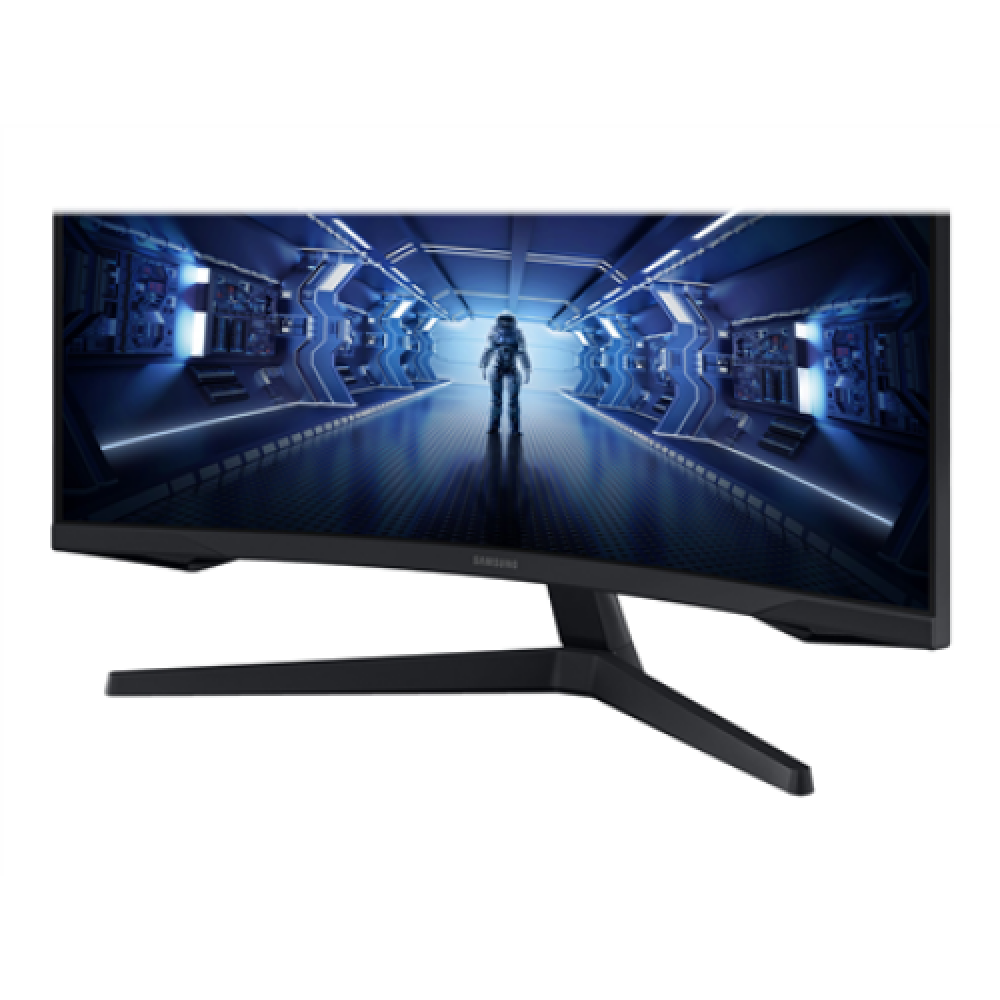 Samsung Curved Gaming Monitor LC32G55TQBUXEN 32 VA WQHD 16:9 1 ms 300 cd/m² Black HDMI ports quantity 1 144 Hz