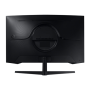 Samsung Curved Gaming Monitor LC32G55TQBUXEN 32 VA WQHD 16:9 1 ms 300 cd/m² Black HDMI ports quantity 1 144 Hz