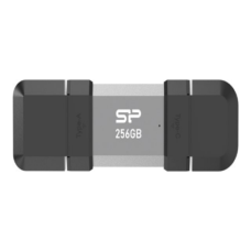 Silicon Power Dual USB Drive , Mobile C51 , 256 GB , USB Type-A and USB Type-C , Silver