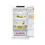 LG Refrigerator , GBV3100ESW , Energy efficiency class E , Free standing , Combi , Height 186 cm , No Frost system , Fridge net capacity 234 L , Freezer net capacity 110 L , Display , 35 dB , White
