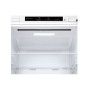 LG Refrigerator , GBV3100ESW , Energy efficiency class E , Free standing , Combi , Height 186 cm , No Frost system , Fridge net capacity 234 L , Freezer net capacity 110 L , Display , 35 dB , White