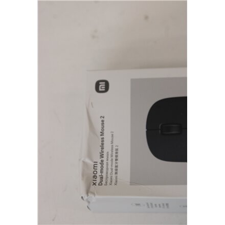 SALE OUT. Xiaomi Dual-mode Wireless Mouse 2 (Black) , SALE OUT. Xiaomi Dual-mode Mouse 2 , Wireless , 2.4 GHz, Bluetooth , Black , DAMAGED PACKAGING