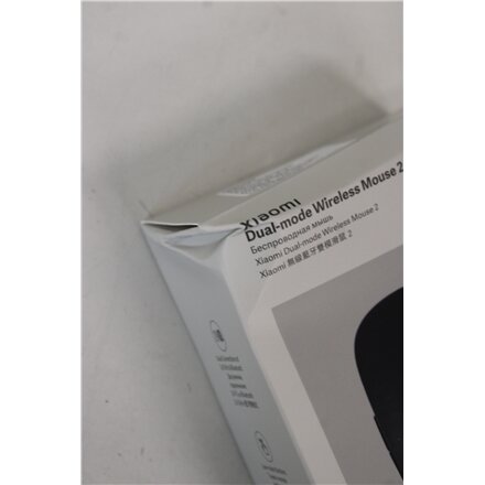 SALE OUT. Xiaomi Dual-mode Wireless Mouse 2 (Black) , SALE OUT. Xiaomi Dual-mode Mouse 2 , Wireless , 2.4 GHz, Bluetooth , Black , DAMAGED PACKAGING
