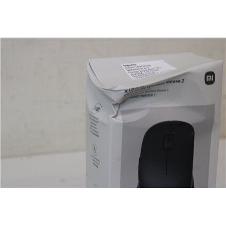 SALE OUT. Xiaomi Dual-mode Wireless Mouse 2 (Black) , SALE OUT. Xiaomi Dual-mode Mouse 2 , Wireless , 2.4 GHz, Bluetooth , Black , DAMAGED PACKAGING