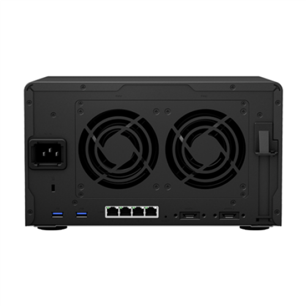 Synology , Tower NAS , DS1621+ , up to 6 HDD/SSD Hot-Swap , AMD Ryzen , Ryzen V1500B Quad Core , Processor frequency 2.2 GHz , 4 GB , DDR4