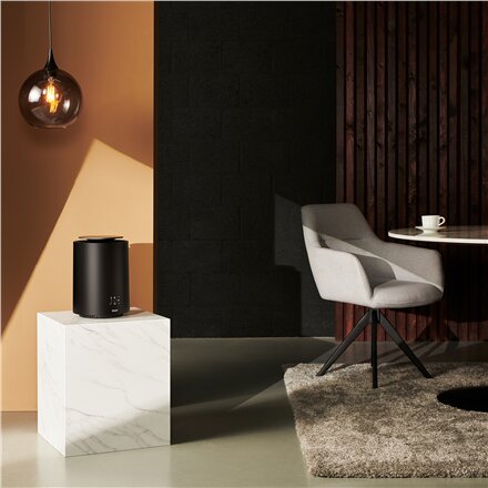 Duux Threesixty 2 Smart Fan + Heater , Fan and heater , 1800 W , Suitable for rooms up to 30 m² , Matt Black