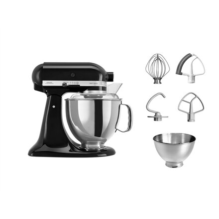 KitchenAid Mixer , Artisan Elegance 5KSM175PSEOB , 300 W , Number of speeds 10 , Bowl capacity 4.8 L , Onyx Black