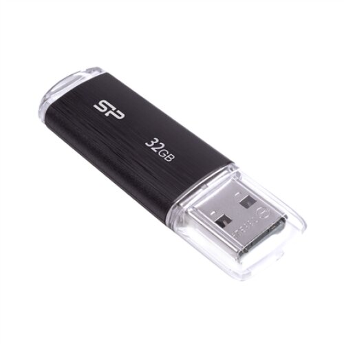 Silicon Power , Ultima U02 , 32 GB , USB Type-A , Black