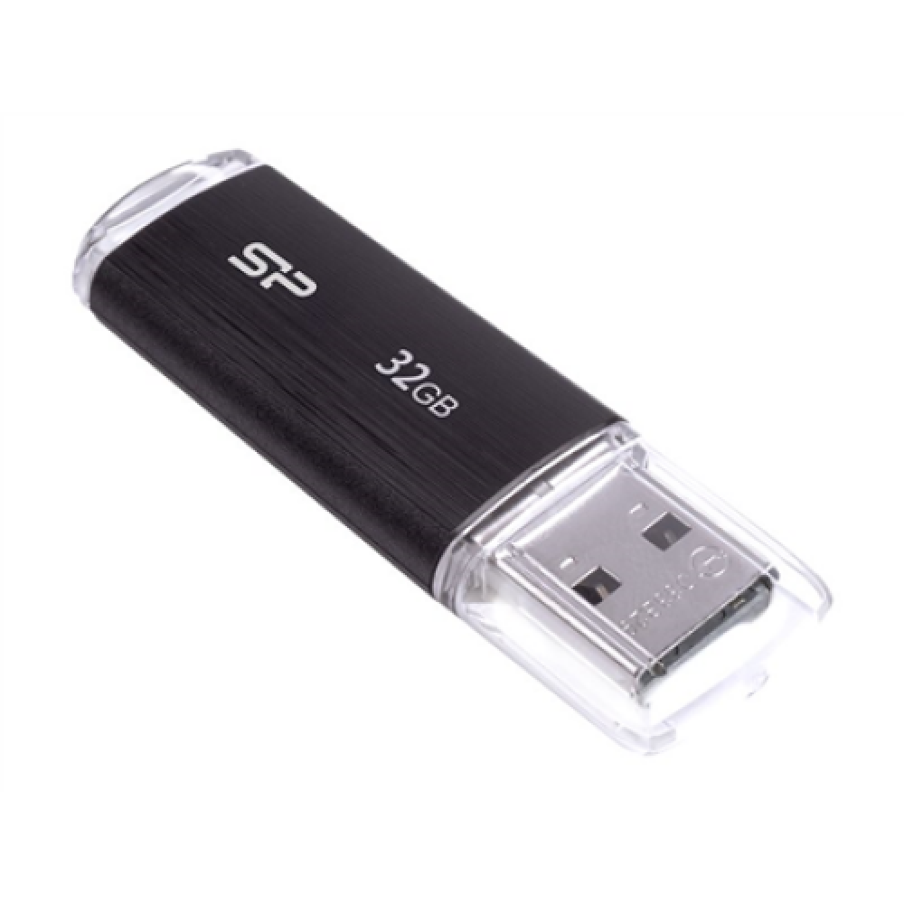 Silicon Power , Ultima U02 , 32 GB , USB 2.0 , Black