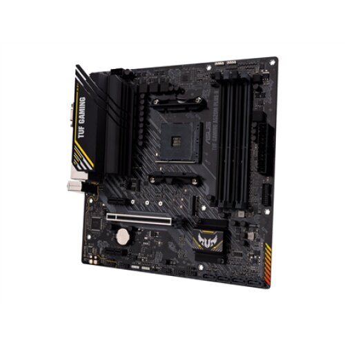 Asus , TUF GAMING A520M-PLUS II , Processor family AMD , Processor socket AM4 , DDR4 DIMM , Memory slots 4 , Supported hard disk drive interfaces SATA, M.2 , Number of SATA connectors 4 , Chipset AMD A520 , Micro ATX