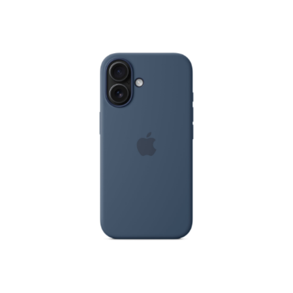 Apple Case with MagSafe , iPhone , iPhone 16 , Silicone , Denim
