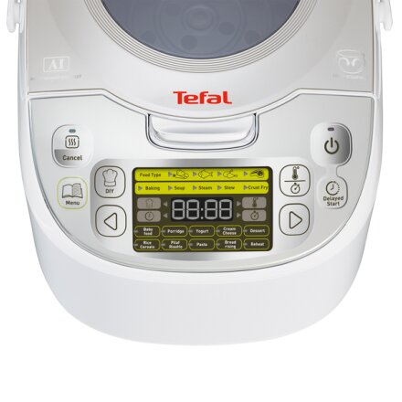 TEFAL Multifunctional pot , RK812110 , 750 W , 5 L , Number of programs 45 , Silver