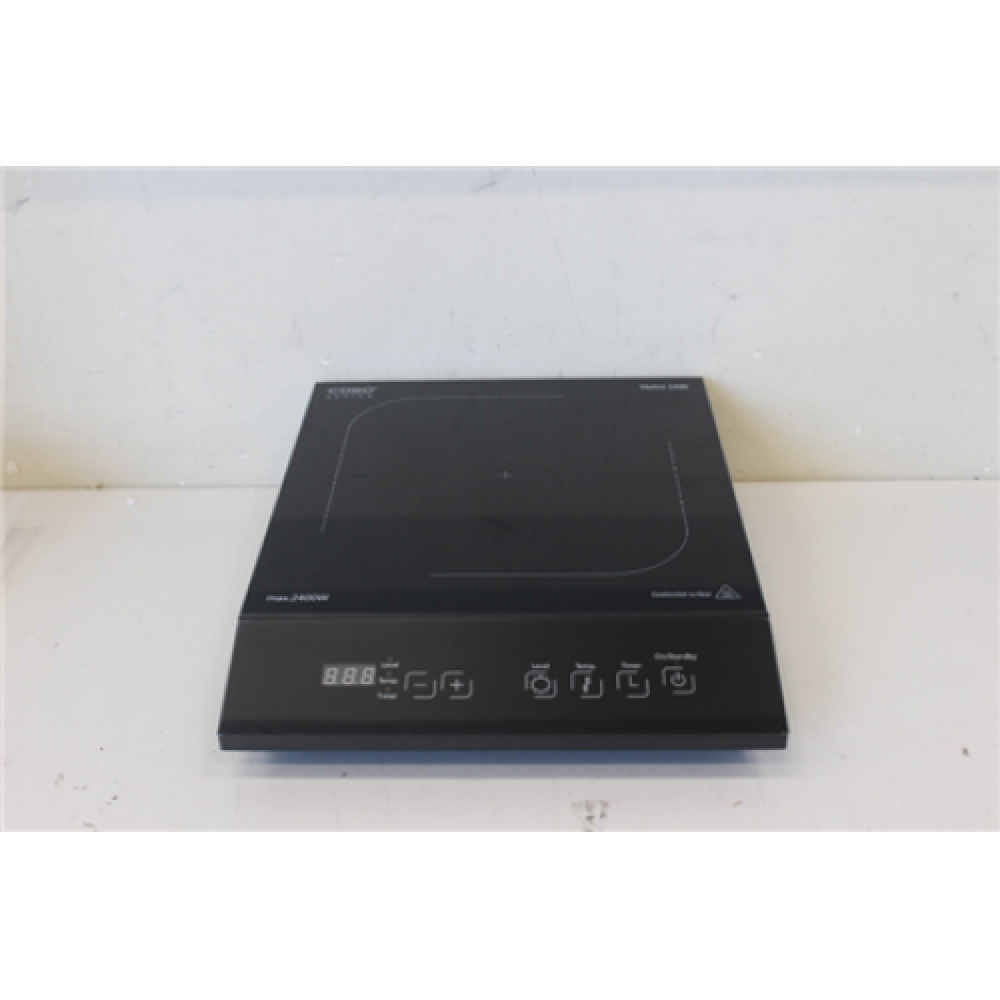 SALE OUT. Caso Maitre 2400 Single Induction hob, 2400W, Black Caso Free standing table hob 02230 Induction, Number of burners/cooking zones 1, Black, Display, Timer, DAMAGED PACKAGING