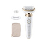 Braun Epilator , 9-011 3D Silk-epil 9 Flex , Operating time (max) 50 min , Number of power levels 2 , Wet & Dry , White/Gold