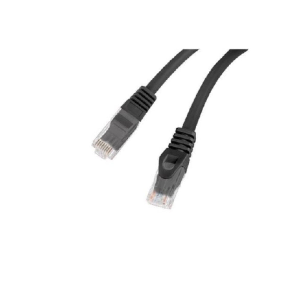Lanberg , Patch cable - CAT 6 , RJ-45 - male , RJ-45 - male , 5 m , Black