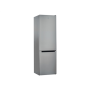 INDESIT , LI9 S1E S , Refrigerator , Energy efficiency class F , Free standing , Combi , Height 201.3 cm , Fridge net capacity 261 L , Freezer net capacity 111 L , 39 dB , Silver