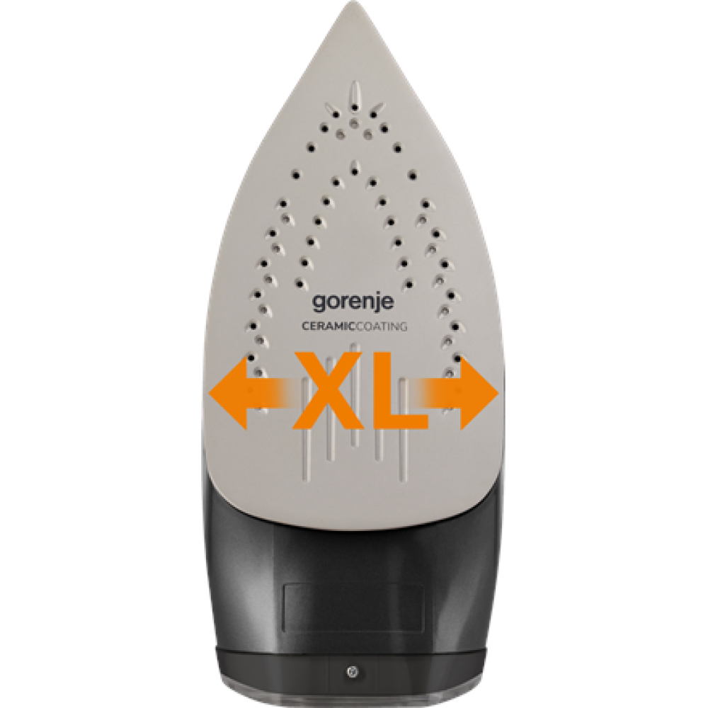 Gorenje SIH3200BKS , Steam Iron , 3200 W , Water tank capacity 420 ml , Continuous steam 40 g/min , Steam boost performance 250 g/min