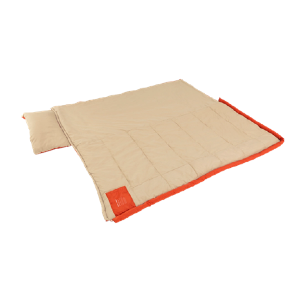 Outwell Contour Lux , Sleeping Bag , 220 x 85 cm , 2-way L-shape open-end with auto lock