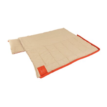 Outwell Contour Lux , Sleeping Bag , 220 x 85 cm , 2-way L-shape open-end with auto lock