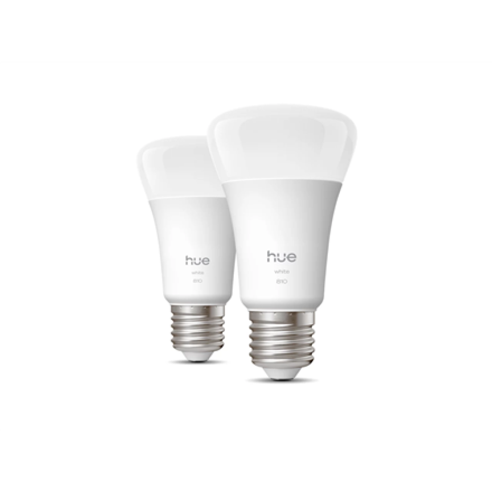 Philips Hue W 810 A60 2P EU , E27 , 7 W , Warm white to cool white light , Bluetooth, Zigbee