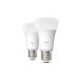 Philips Hue W 810 A60 2P EU , E27 , 7 W , Warm white to cool white light , Bluetooth, Zigbee