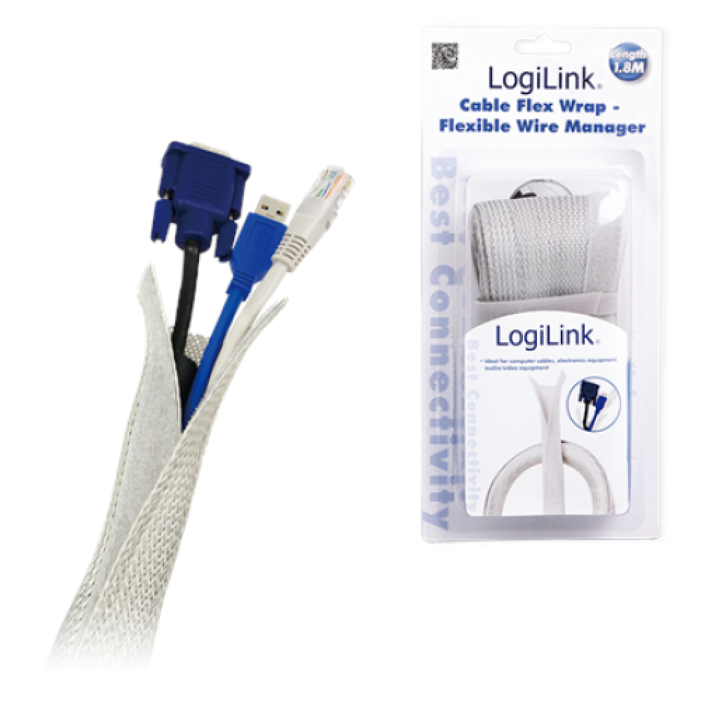 Logilink , Cable sleeve (Hook and Loop) , KAB0007