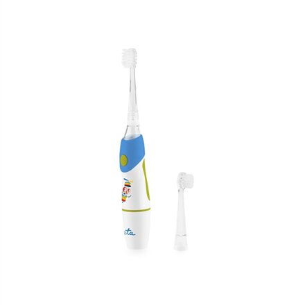 ETA Toothbrush , Sonetic ETA071090020 , Battery operated , For kids , Number of brush heads included 2 , Number of teeth brushing modes 1 , Blue/White