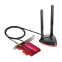 TP-LINK , AX3000 Wi-Fi 6 Bluetooth 5.0 PCIe Adapter , TX3000E , 2.4GHz/5GHz , Antenna type 2xHigh-Gain External Antennas , 574+2402 Mbit/s