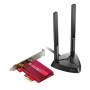 TP-LINK , AX3000 Wi-Fi 6 Bluetooth 5.0 PCIe Adapter , TX3000E , 2.4GHz/5GHz , Antenna type 2xHigh-Gain External Antennas , 574+2402 Mbit/s