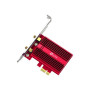 TP-LINK , AX3000 Wi-Fi 6 Bluetooth 5.0 PCIe Adapter , TX3000E , 2.4GHz/5GHz , Antenna type 2xHigh-Gain External Antennas , 574+2402 Mbit/s