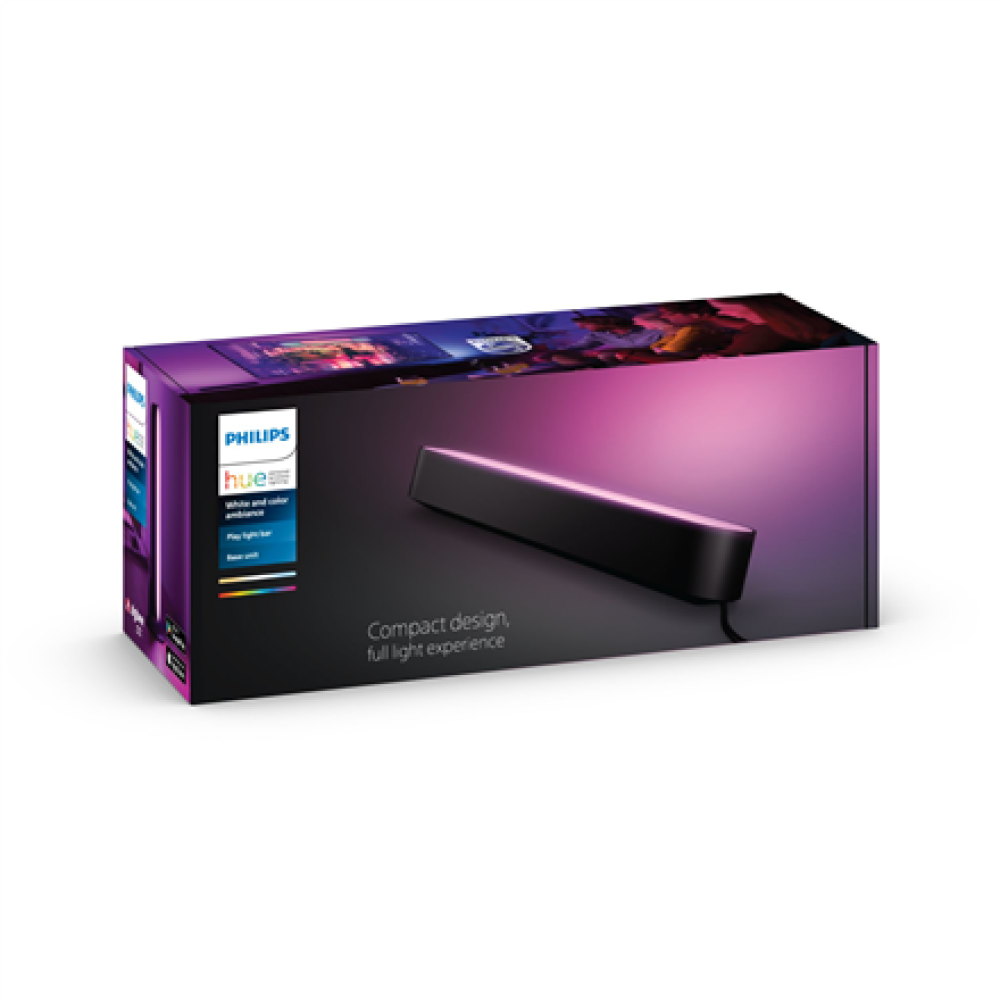 Philips Hue Play WCA Lightbar Base, Black,42 W,2000-6500 Hue White Colour Ambiance