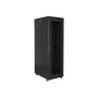Lanberg Rack cabinet 19 free-standing 42U/800x1000 (flat pack) with mesh door, black , Lanberg