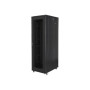Lanberg , Rack cabinet 19 free-standing 42U/800x1000 (flat pack) with mesh door , FF01-8042-23B , Black