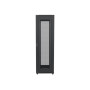Lanberg , Rack cabinet 19 free-standing 42U/800x1000 (flat pack) with mesh door , FF01-8042-23B , Black