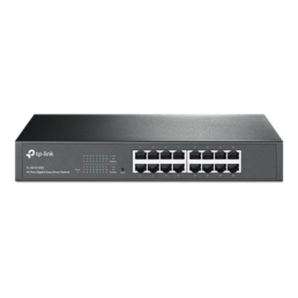 TP-LINK , Switch , TL-SG1016DE , Web Managed , Rackmountable , Gigabit Ethernet (copper) ports quantity 16 , 36 month(s)