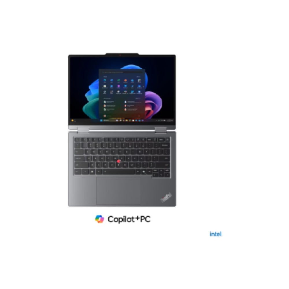 Lenovo ThinkPad X1 2-in-1 G11 Intel , Grey , 14 , OLED , Touchscreen , 2.8K , 2880 x 1800 pixels , Intel Core Ultra X7 , 368H , 64 GB , Soldered LPDDR5X , Solid-state drive capacity 1000 GB , Intel Arc B390 GPU , Windows 11 Pro , 802.11be , Bluetooth vers
