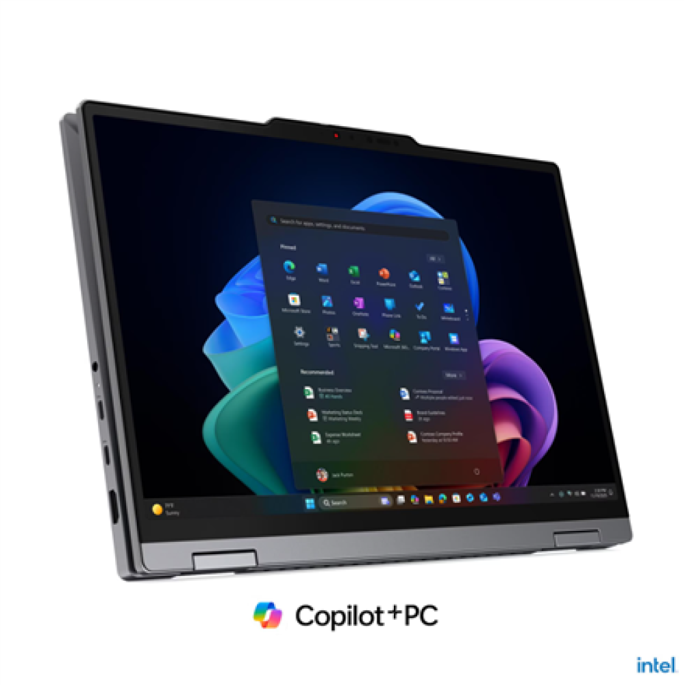 Lenovo ThinkPad X1 2-in-1 G11 Intel , Grey , 14 , OLED , Touchscreen , 2.8K , 2880 x 1800 pixels , Intel Core Ultra X7 , 368H , 64 GB , Soldered LPDDR5X , Solid-state drive capacity 1000 GB , Intel Arc B390 GPU , Windows 11 Pro , 802.11be , Bluetooth vers